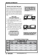 Предварительный просмотр 13 страницы Bosch SHI 4300 Use And Care Manual