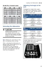 Предварительный просмотр 23 страницы Bosch SHP*78W Series Operating Instructions Manual