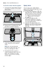 Предварительный просмотр 42 страницы Bosch SHP*78W Series Operating Instructions Manual