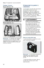 Preview for 62 page of Bosch SHP53T55UC Operating Instructions Manual