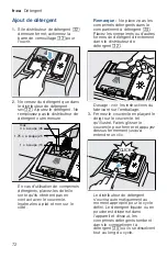 Preview for 72 page of Bosch SHP65T52UC Operating Instructions Manual