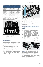 Предварительный просмотр 19 страницы Bosch SHP68T55UC Operating Instructions Manual