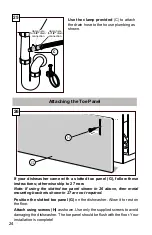 Preview for 26 page of Bosch SHP68TL5UC Installation Instructions Manual