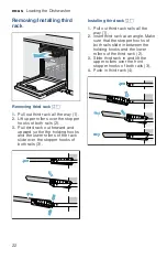 Preview for 22 page of Bosch SHP87PW55N Operating Instructions Manual