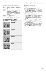 Preview for 35 page of Bosch SHP88PW55N Operating Instructions Manual