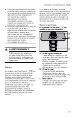 Preview for 87 page of Bosch SHP88PW55N Operating Instructions Manual