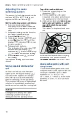 Preview for 16 page of Bosch SHP88PZ55N Operating Instructions Manual