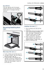 Предварительный просмотр 19 страницы Bosch SHPM65W55N Operating Instructions Manual