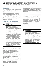 Preview for 8 page of Bosch SHPM78W54N Operating Instructions Manual