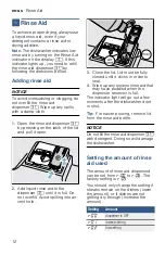 Preview for 12 page of Bosch SHPM78W54N Operating Instructions Manual