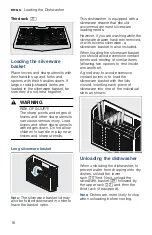 Preview for 16 page of Bosch SHPM78W54N Operating Instructions Manual