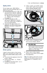 Preview for 33 page of Bosch SHPM78W54N Operating Instructions Manual