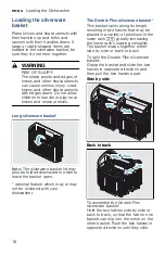 Предварительный просмотр 16 страницы Bosch SHS63VL2UC Operating Instructions Manual