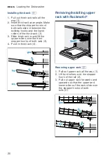 Preview for 20 page of Bosch SHS863WD2N Operating Instructions Manual