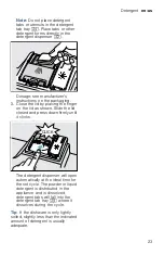 Preview for 23 page of Bosch SHS863WD2N Operating Instructions Manual