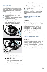 Preview for 33 page of Bosch SHS863WD2N Operating Instructions Manual