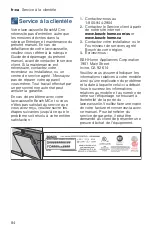 Preview for 84 page of Bosch SHS863WD2N Operating Instructions Manual