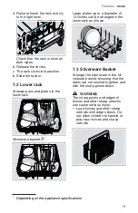 Предварительный просмотр 19 страницы Bosch SHV78B73UC Use And Care Manual