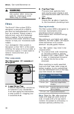 Предварительный просмотр 38 страницы Bosch SHV7PT53UC Operating Instructions Manual