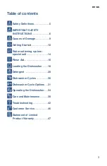 Preview for 3 page of Bosch SHV89PW53N Operating Instructions Manual