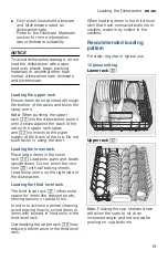 Preview for 19 page of Bosch SHV89PW53N Operating Instructions Manual