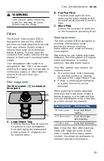 Preview for 39 page of Bosch SHV89PW53N Operating Instructions Manual