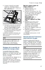 Preview for 67 page of Bosch SHV89PW53N Operating Instructions Manual