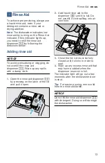 Предварительный просмотр 13 страницы Bosch SHVM4AYB3N Operating Instructions Manual