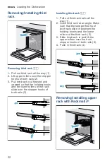 Предварительный просмотр 22 страницы Bosch SHVM4AYB3N Operating Instructions Manual