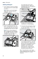 Preview for 22 page of Bosch SHX3AR7 UC Series Operating Instructions Manual