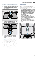 Preview for 31 page of Bosch SHX3AR7 UC Series Operating Instructions Manual