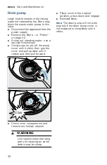 Preview for 32 page of Bosch SHX3AR7 UC Series Operating Instructions Manual