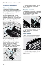 Preview for 62 page of Bosch SHX3AR7 UC Series Operating Instructions Manual