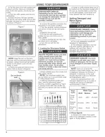 Предварительный просмотр 7 страницы Bosch sHX43C Use And Care Manual