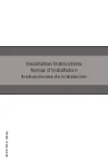 Предварительный просмотр 1 страницы Bosch SHX5AVF5UC Installation Instructions Manual