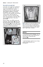 Предварительный просмотр 22 страницы Bosch SHXN8U55UC Operating Instructions Manual