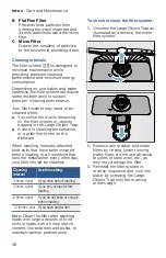 Предварительный просмотр 36 страницы Bosch SHXN8U55UC Operating Instructions Manual