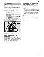 Preview for 7 page of Bosch SKS40E02GB Operating Instructions Manual