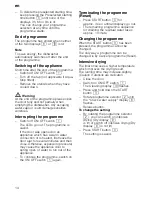 Preview for 14 page of Bosch SKS40E02GB Operating Instructions Manual