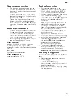 Preview for 21 page of Bosch SKS40E02GB Operating Instructions Manual