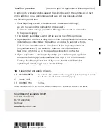 Preview for 24 page of Bosch SKS40E02GB Operating Instructions Manual