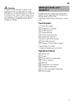 Preview for 5 page of Bosch SKS60E02GB Operating Instructions Manual