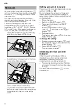 Preview for 8 page of Bosch SKS60E02GB Operating Instructions Manual