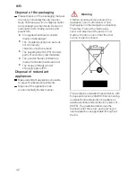 Предварительный просмотр 42 страницы Bosch SKT 51 series Operating Instructions Manual