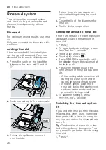 Предварительный просмотр 26 страницы Bosch Slimline SPS4HMW53G User Manual