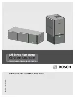 Preview for 1 page of Bosch SM024 Installation, Operation And Maintenance Manual