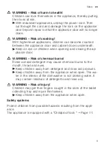 Preview for 9 page of Bosch SMD6TCX00E User Manual