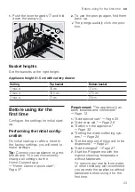 Preview for 23 page of Bosch SMD6TCX00E User Manual