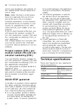 Preview for 62 page of Bosch SMD6ZDX49E User Manual