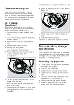 Preview for 61 page of Bosch SMD8TC800E User Manual